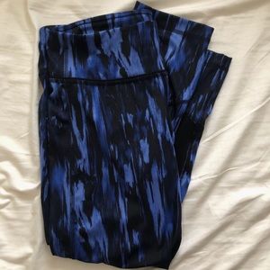 lululemon blue yoga pants